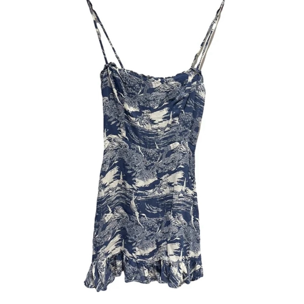Reformation Blue Mini Dress